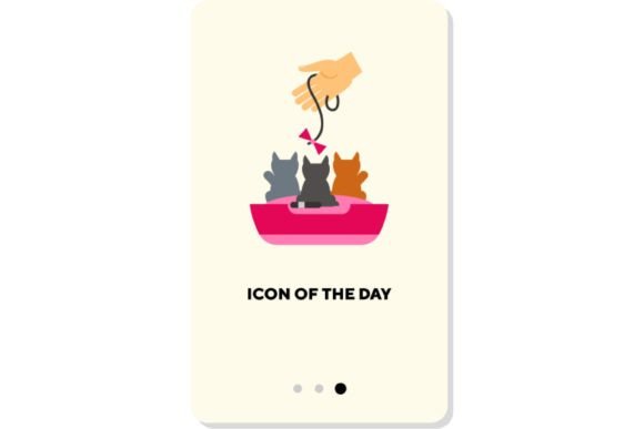 Evaluating the Cat Stuff Thin Flat Icon: Play, Basket W for Modern Digital Design