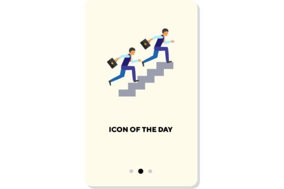 Maximizing Impact with the Achieving Company Goals Flat Vector Icon