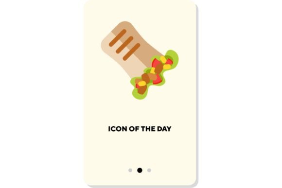 Sandwiches Flat Icon. Kebab Isolated Sig: Enhancing Digital Food Presentation