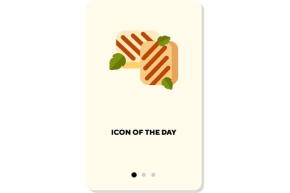 Snacks and Fast Food Flat Icon: Party C