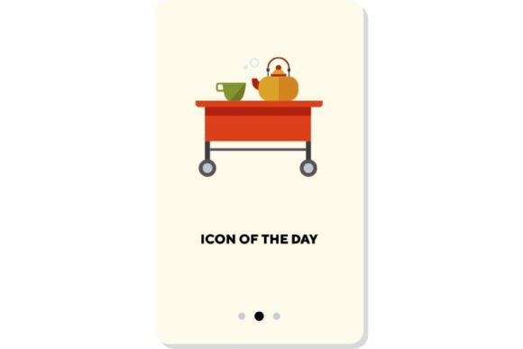 Teacup and Teapot Thin Flat Icon. Tea Ta: Enhancing Digital Design with Minimalist Culinary Symbols