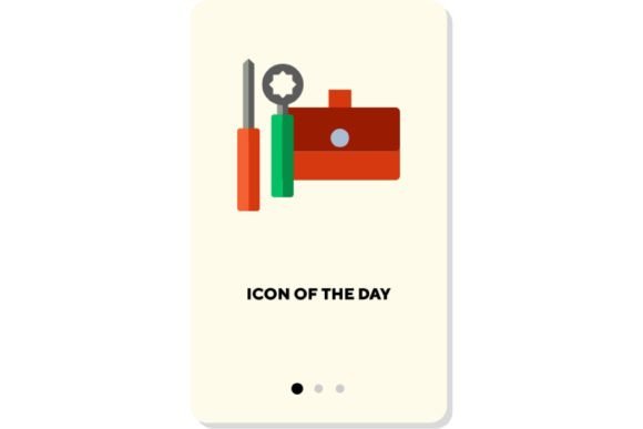Team Cycling Flat Icon: Visual Tools