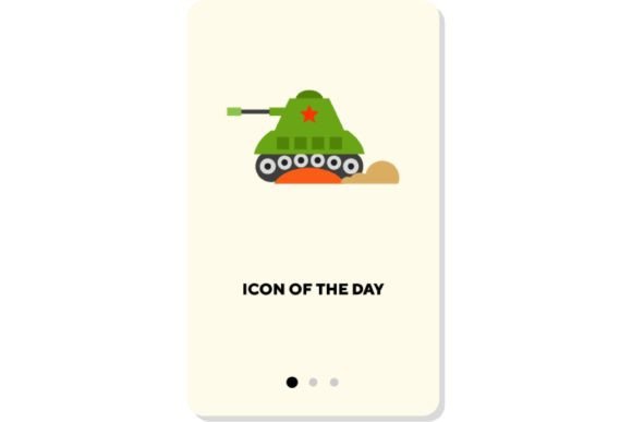 Visualizing Conflict: The Under Attack Flat Icon