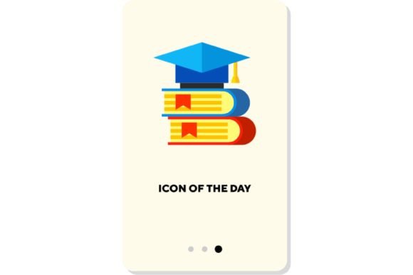 Why the Textbook Flat Icon Matters